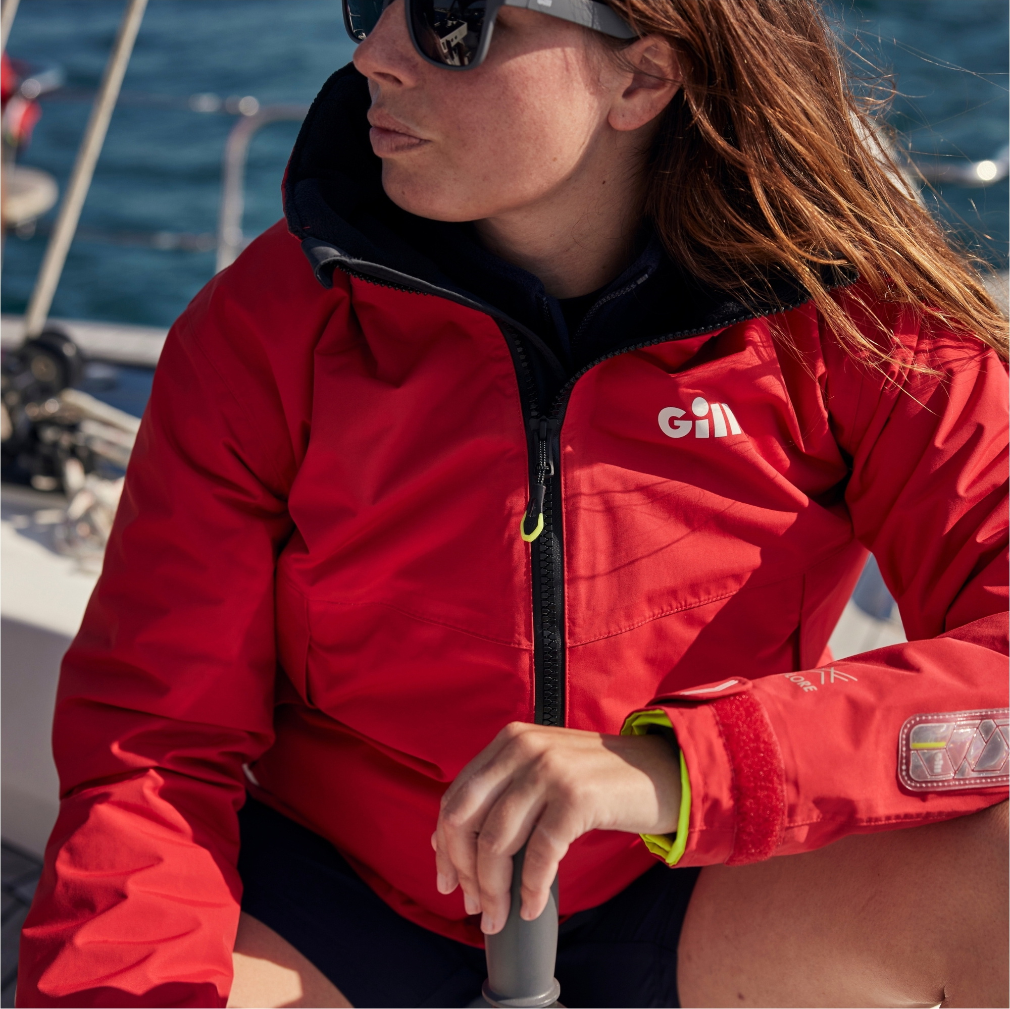 2026 Gill Womens OS3 Coastal Jacket OS33JW - Red